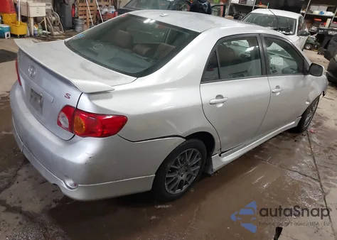 2009 Toyota Corolla S z USA, uszkodzony, nr VIN 1NXBU40E89Z074896